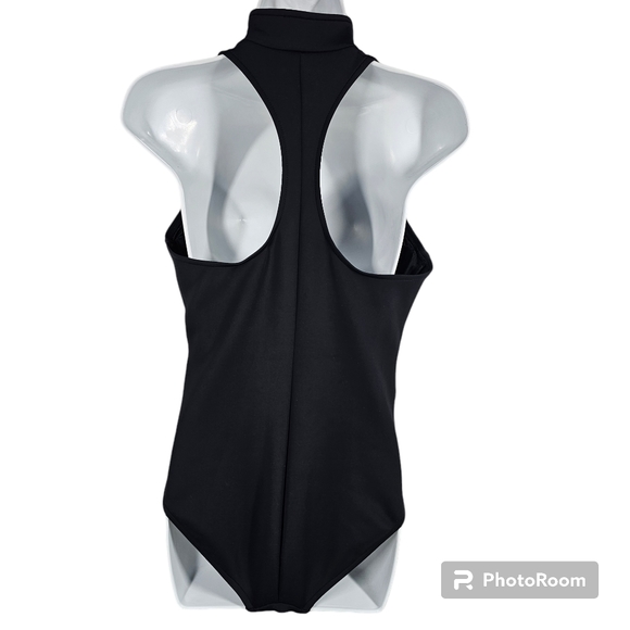 Scuba Coco Zip Front High Neck Underwire One Piece Swimsuit Women's Size 10 - Picture 9 of 16